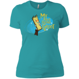 T-Shirts Tahiti Blue / X-Small My Best Friend Groot Women's Premium T-Shirt