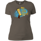 T-Shirts Warm Grey / X-Small My Best Friend Groot Women's Premium T-Shirt