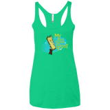 T-Shirts Envy / X-Small My Best Friend Groot Women's Triblend Racerback Tank