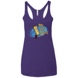 T-Shirts Purple / X-Small My Best Friend Groot Women's Triblend Racerback Tank