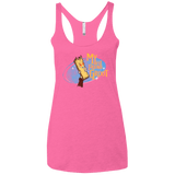 T-Shirts Vintage Pink / X-Small My Best Friend Groot Women's Triblend Racerback Tank