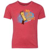 T-Shirts Vintage Red / YXS My Best Friend Groot Youth Triblend T-Shirt
