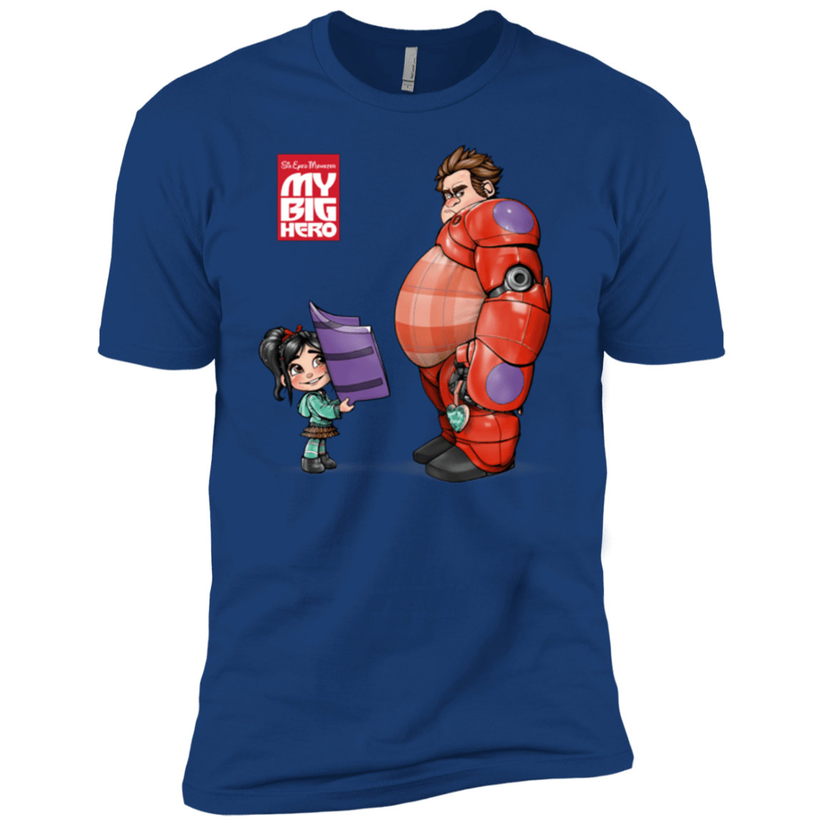 T-Shirts Royal / YXS My Big Hero Boys Premium T-Shirt