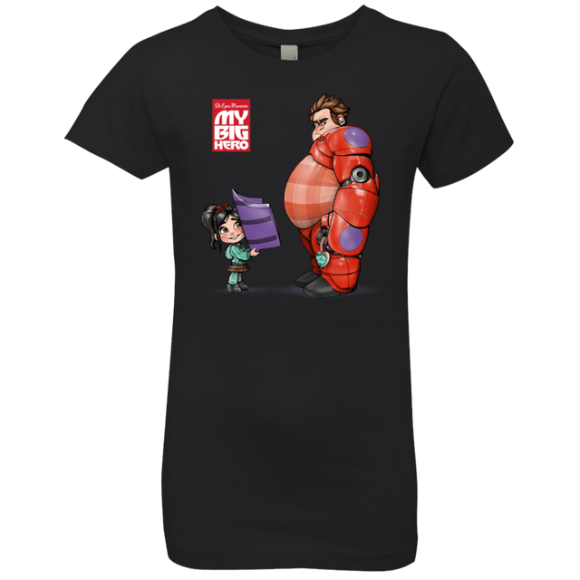 T-Shirts Black / YXS My Big Hero Girls Premium T-Shirt