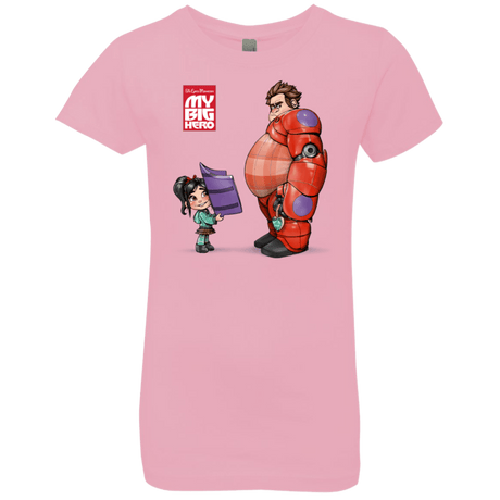 T-Shirts Light Pink / YXS My Big Hero Girls Premium T-Shirt