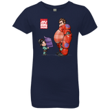 T-Shirts Midnight Navy / YXS My Big Hero Girls Premium T-Shirt