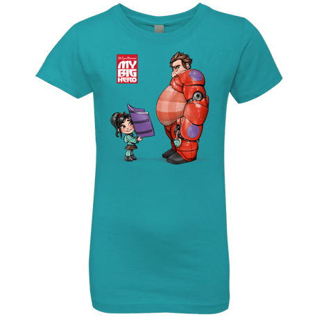 T-Shirts Tahiti Blue / YXS My Big Hero Girls Premium T-Shirt