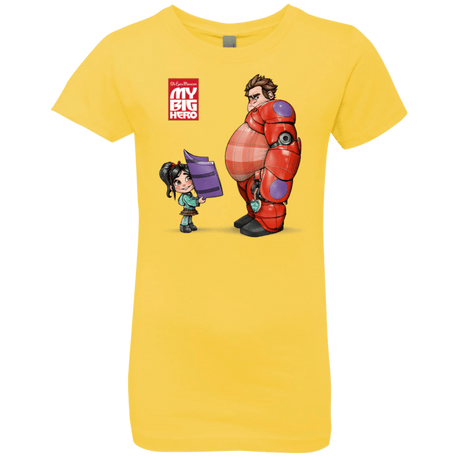T-Shirts Vibrant Yellow / YXS My Big Hero Girls Premium T-Shirt