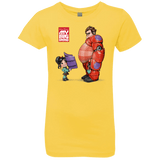 T-Shirts Vibrant Yellow / YXS My Big Hero Girls Premium T-Shirt