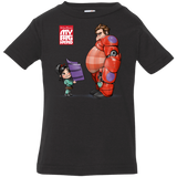 T-Shirts Black / 6 Months My Big Hero Infant PremiumT-Shirt