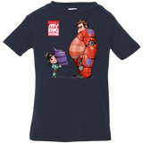 T-Shirts Navy / 6 Months My Big Hero Infant PremiumT-Shirt