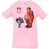 T-Shirts Pink / 6 Months My Big Hero Infant PremiumT-Shirt