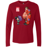 T-Shirts Cardinal / Small My Big Hero Men's Premium Long Sleeve