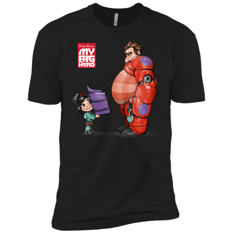 T-Shirts Black / X-Small My Big Hero Men's Premium T-Shirt
