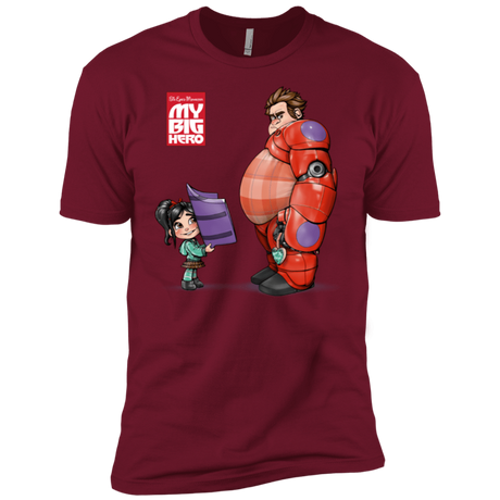 T-Shirts Cardinal / X-Small My Big Hero Men's Premium T-Shirt