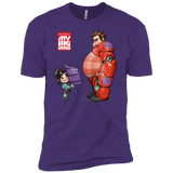 T-Shirts Purple / X-Small My Big Hero Men's Premium T-Shirt
