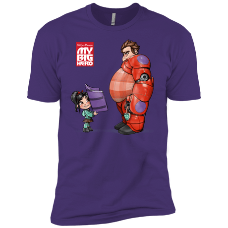 T-Shirts Purple / X-Small My Big Hero Men's Premium T-Shirt