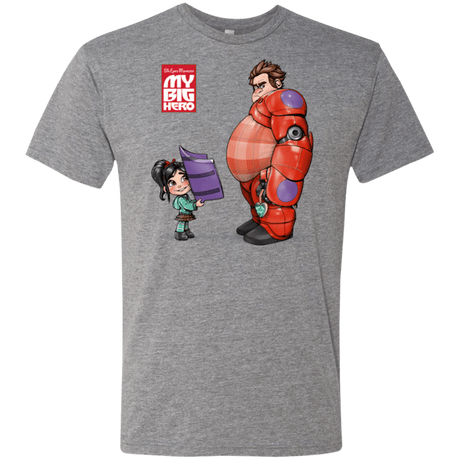 T-Shirts Premium Heather / Small My Big Hero Men's Triblend T-Shirt