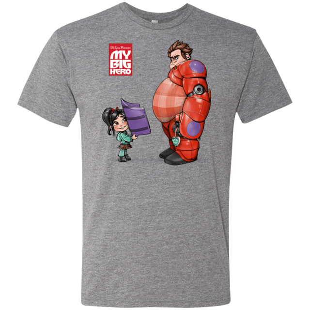 T-Shirts Premium Heather / Small My Big Hero Men's Triblend T-Shirt