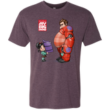 T-Shirts Vintage Purple / Small My Big Hero Men's Triblend T-Shirt