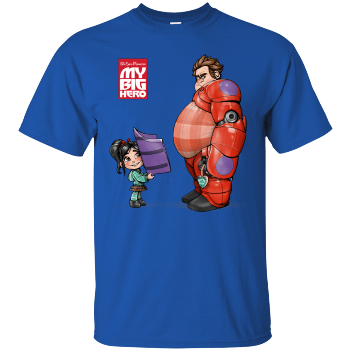 T-Shirts Royal / Small My Big Hero T-Shirt