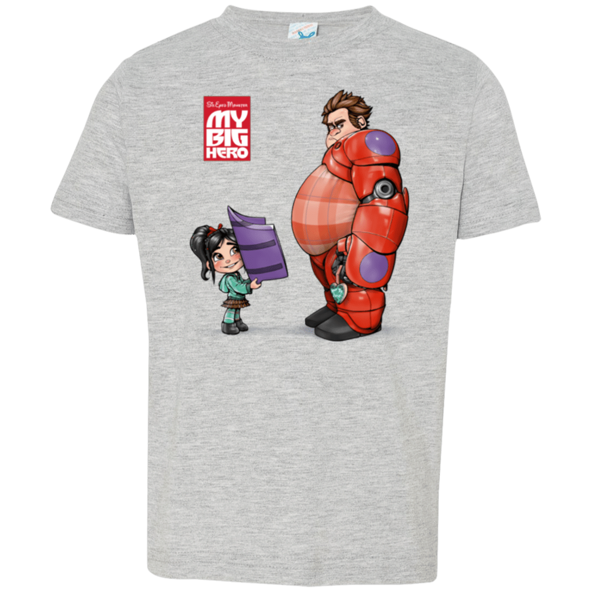 T-Shirts Heather / 2T My Big Hero Toddler Premium T-Shirt