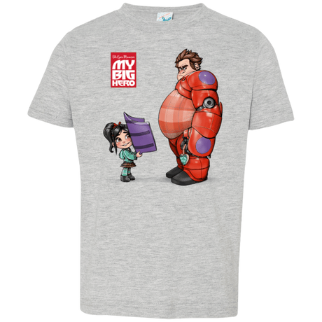 T-Shirts Heather / 2T My Big Hero Toddler Premium T-Shirt