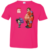 T-Shirts Hot Pink / 2T My Big Hero Toddler Premium T-Shirt