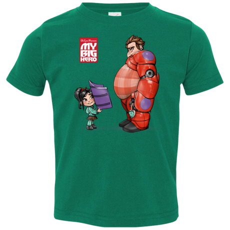 T-Shirts Kelly / 2T My Big Hero Toddler Premium T-Shirt