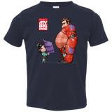 T-Shirts Navy / 2T My Big Hero Toddler Premium T-Shirt
