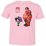 T-Shirts Pink / 2T My Big Hero Toddler Premium T-Shirt