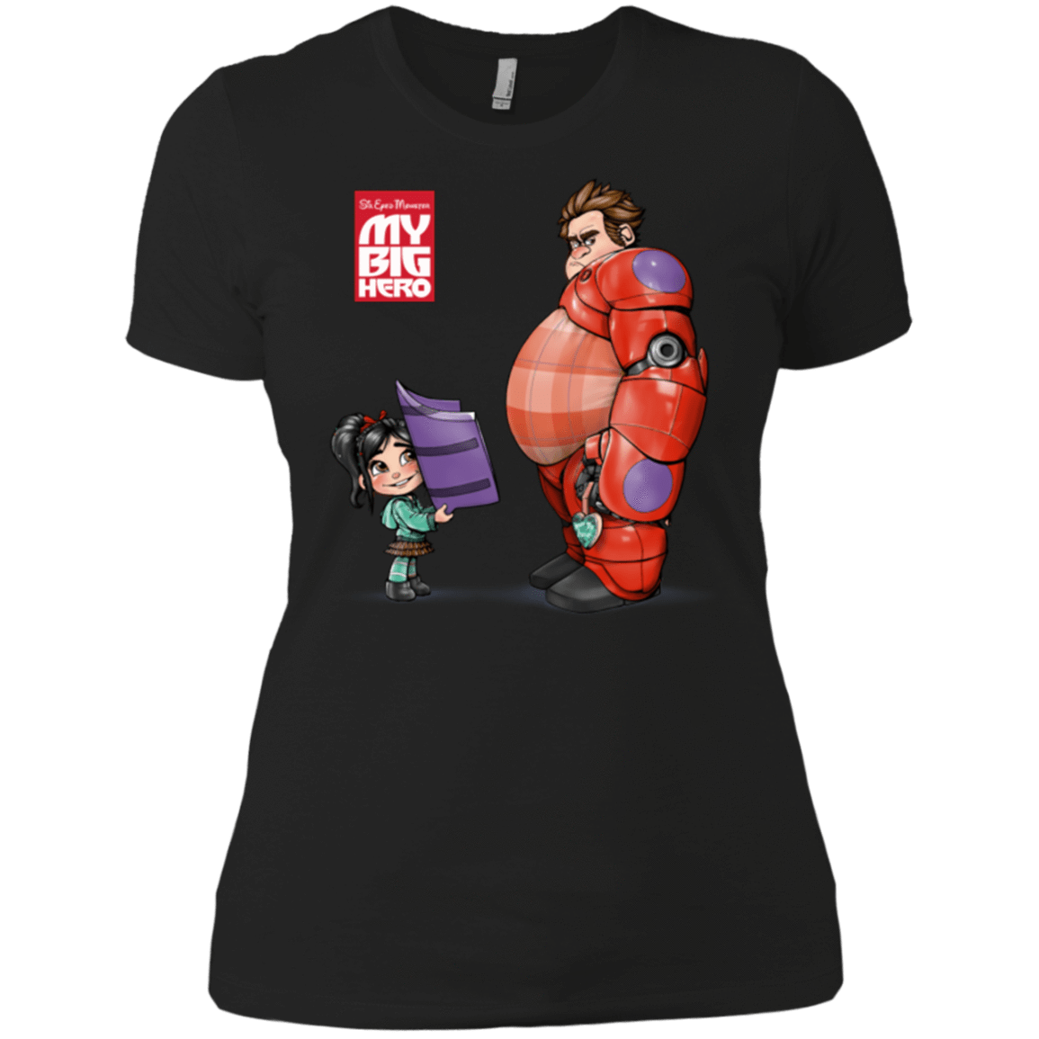 T-Shirts Black / X-Small My Big Hero Women's Premium T-Shirt