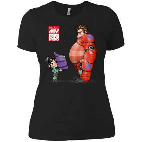 T-Shirts Black / X-Small My Big Hero Women's Premium T-Shirt