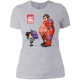 T-Shirts Heather Grey / X-Small My Big Hero Women's Premium T-Shirt
