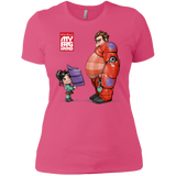T-Shirts Hot Pink / X-Small My Big Hero Women's Premium T-Shirt
