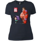T-Shirts Indigo / X-Small My Big Hero Women's Premium T-Shirt