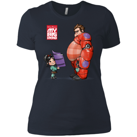 T-Shirts Indigo / X-Small My Big Hero Women's Premium T-Shirt