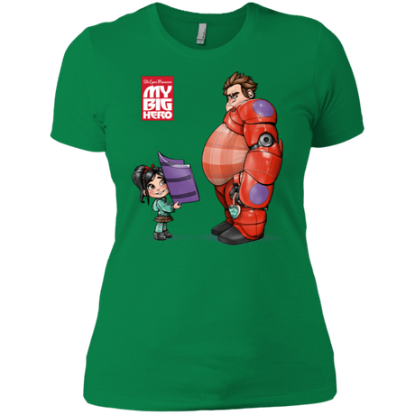 T-Shirts Kelly Green / X-Small My Big Hero Women's Premium T-Shirt