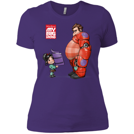T-Shirts Purple / X-Small My Big Hero Women's Premium T-Shirt