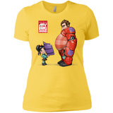 T-Shirts Vibrant Yellow / X-Small My Big Hero Women's Premium T-Shirt