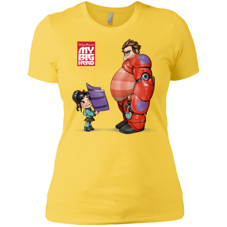 T-Shirts Vibrant Yellow / X-Small My Big Hero Women's Premium T-Shirt