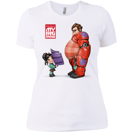 T-Shirts White / X-Small My Big Hero Women's Premium T-Shirt