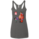 T-Shirts Premium Heather / X-Small My Big Hero Women's Triblend Racerback Tank