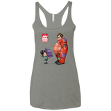 T-Shirts Venetian Grey / X-Small My Big Hero Women's Triblend Racerback Tank