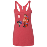 T-Shirts Vintage Red / X-Small My Big Hero Women's Triblend Racerback Tank