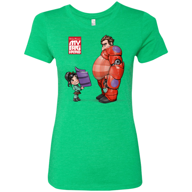 T-Shirts Envy / Small My Big Hero Women's Triblend T-Shirt