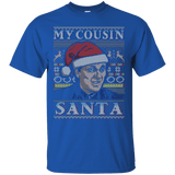 T-Shirts Royal / S My Cousin Santa T-Shirt