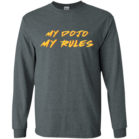 T-Shirts Dark Heather / S MY DOJO Men's Long Sleeve T-Shirt