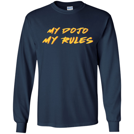 T-Shirts Navy / S MY DOJO Men's Long Sleeve T-Shirt