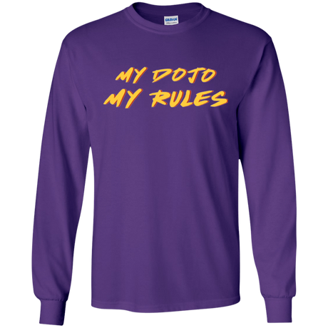 T-Shirts Purple / S MY DOJO Men's Long Sleeve T-Shirt